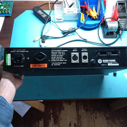 Klark Teknik-DN60 Real Time Analyser (faulty)